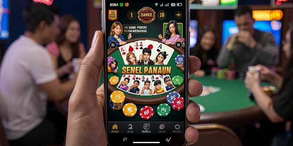 Screenshot gameplay poker di 898A menampilkan aksi seru dan intens.