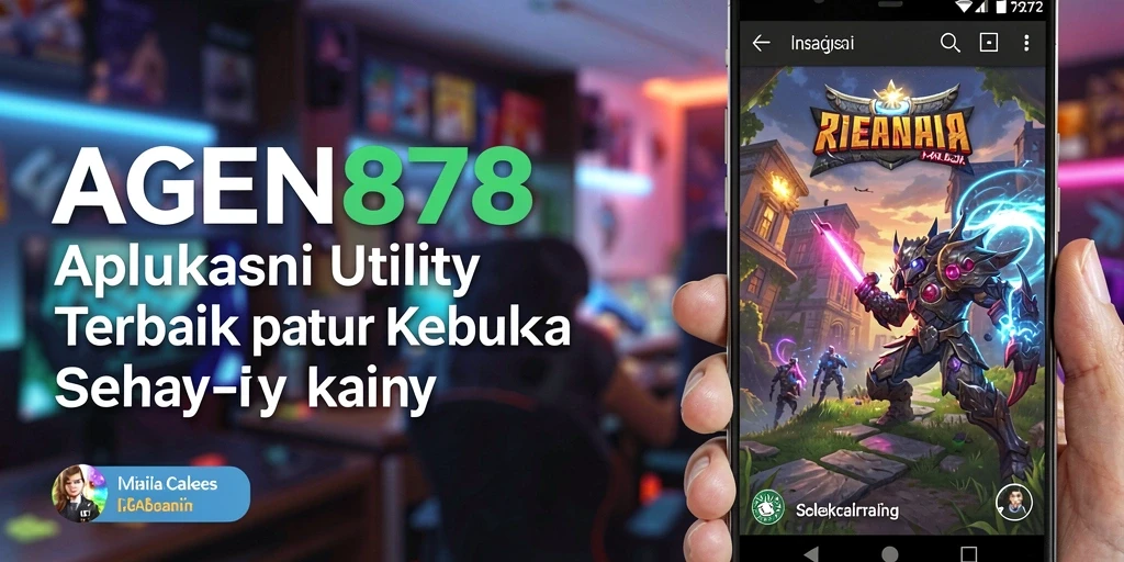 Tampilan antarmuka AGEN878 yang sederhana dan fungsional.