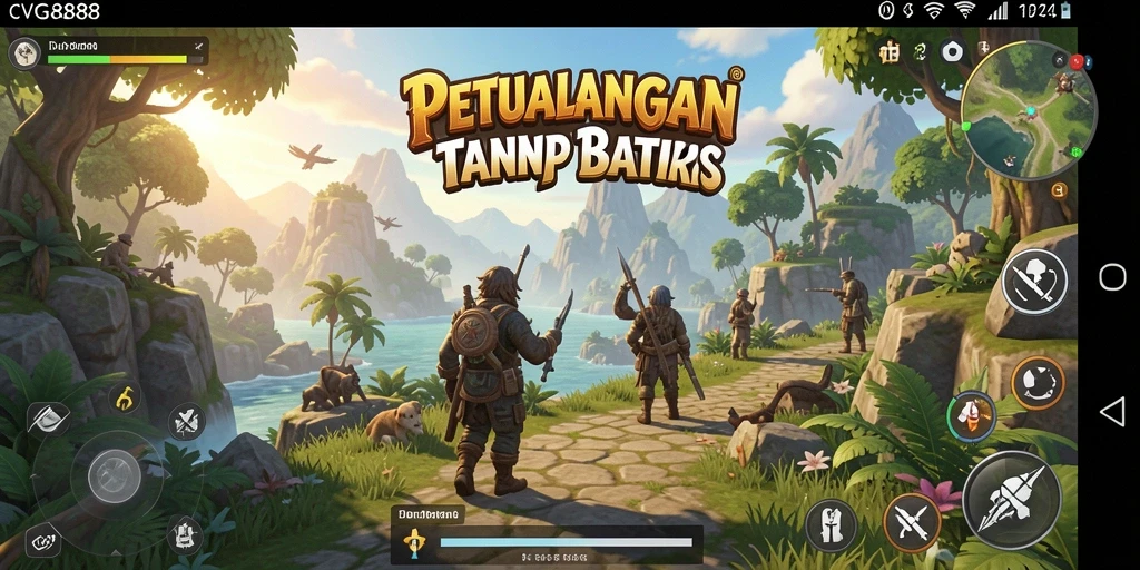 Screenshot gameplay CVG8888 yang menghadirkan pengalaman Open World menakjubkan.