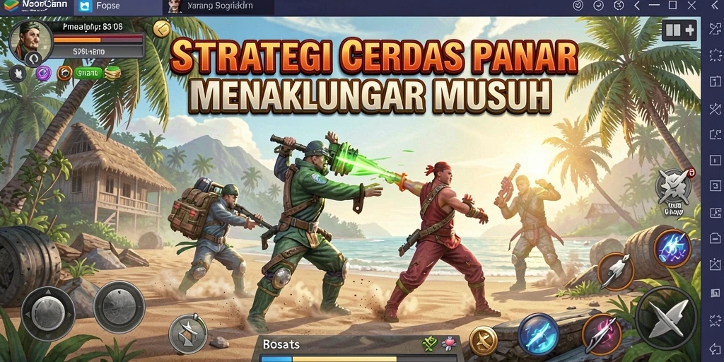 Screenshot dari gameplay FO8 yang menunjukkan pertempuran mendebarkan.