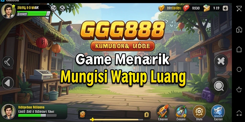 Screenshot GGG888 menampilkan gameplay Idle yang mengasyikkan.