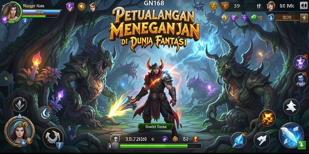 Tangkapan layar <strong>GN168</strong> menampilkan petualangan epik di dunia yang penuh tantangan.