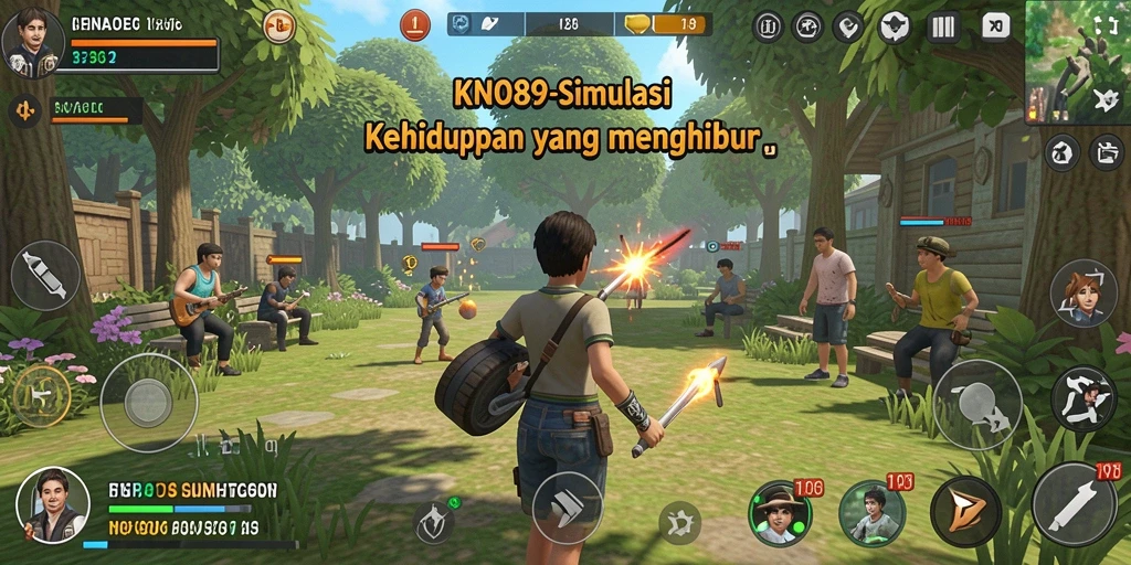 Tampilan gameplay KNO89 yang seru dan interaktif.