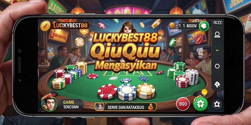 Tampilan gameplay QiuQiu yang menegangkan di LUCKYBEST88.