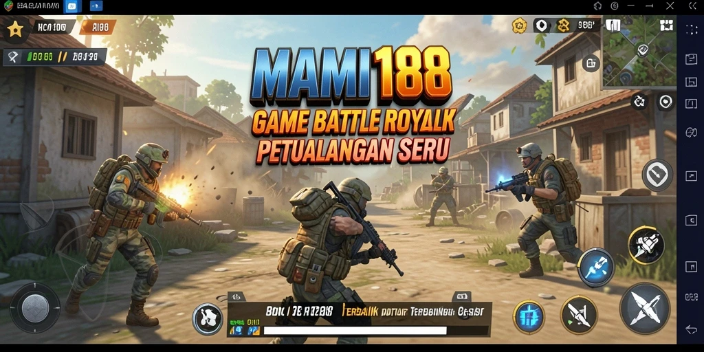 Tampilan gameplay MAMI188 dengan pertempuran seru dan grafis menawan.