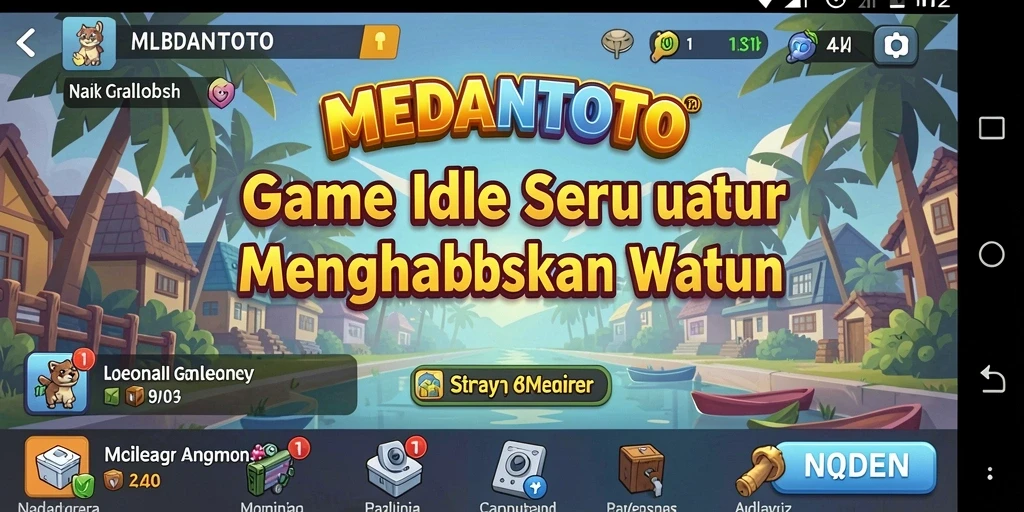 Tampilan gameplay MEDANTOTO yang menarik dan penuh warna.