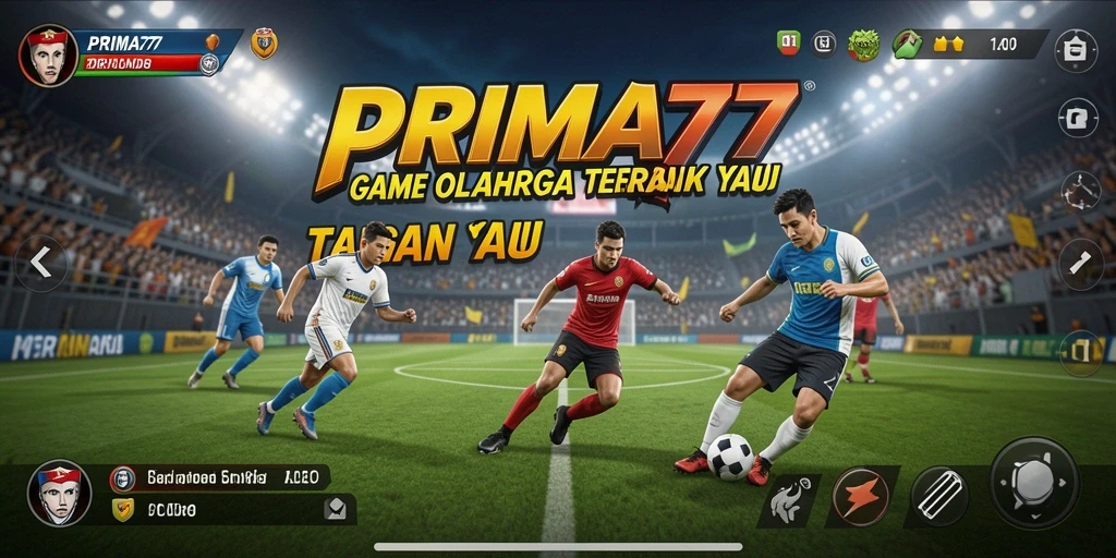 Tampilan gameplay seru dan menegangkan di PRIMA77.