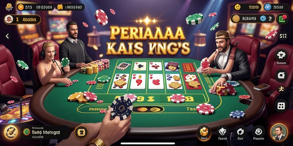 Screeshot gameplay S13 menampilkan berbagai permainan kasino yang seru.