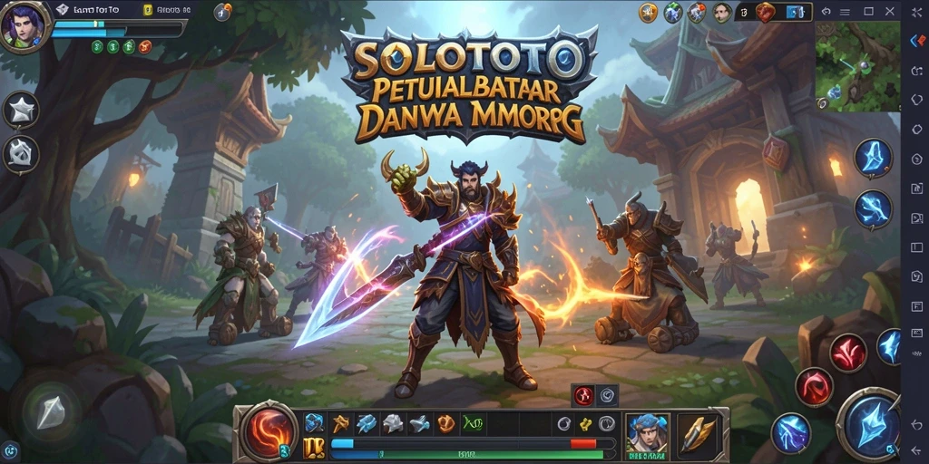 Tampilan gameplay SOLOTOTO yang seru dan penuh aksi.