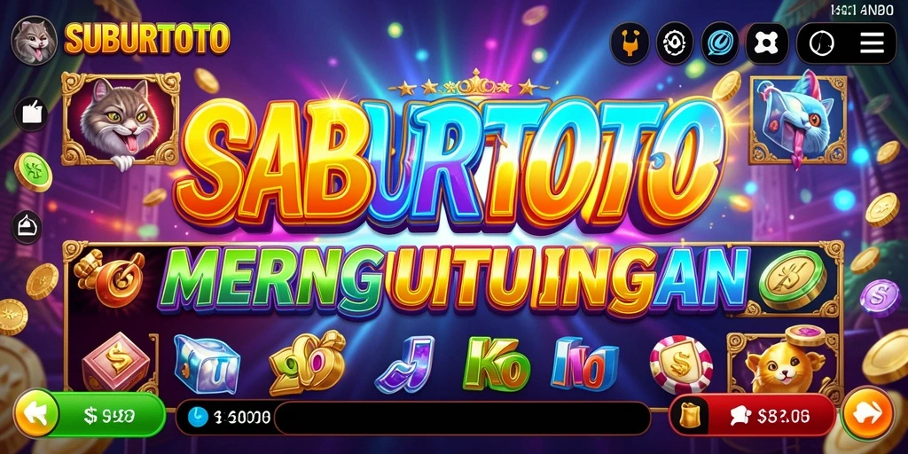 Tampilan menarik gameplay SUBURTOTO yang penuh warna dan mendebarkan.