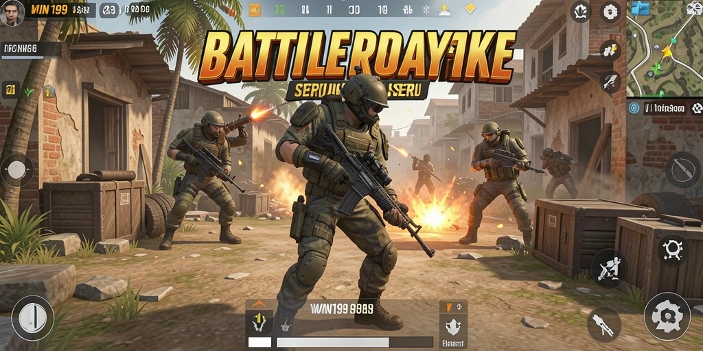 Tampilkan gameplay seru dari pertempuran di WIN199.